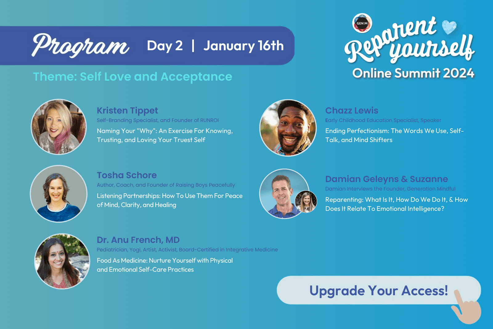 Reparent Yourself Summit 2024 Day 2